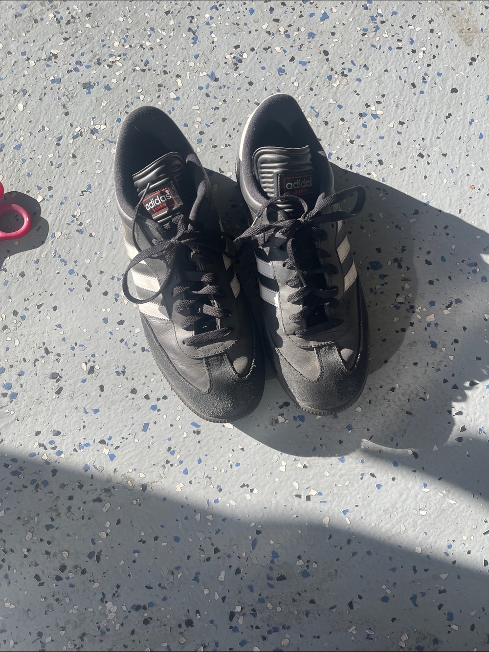 adidas Black and White Classic Low-Top Sneakers